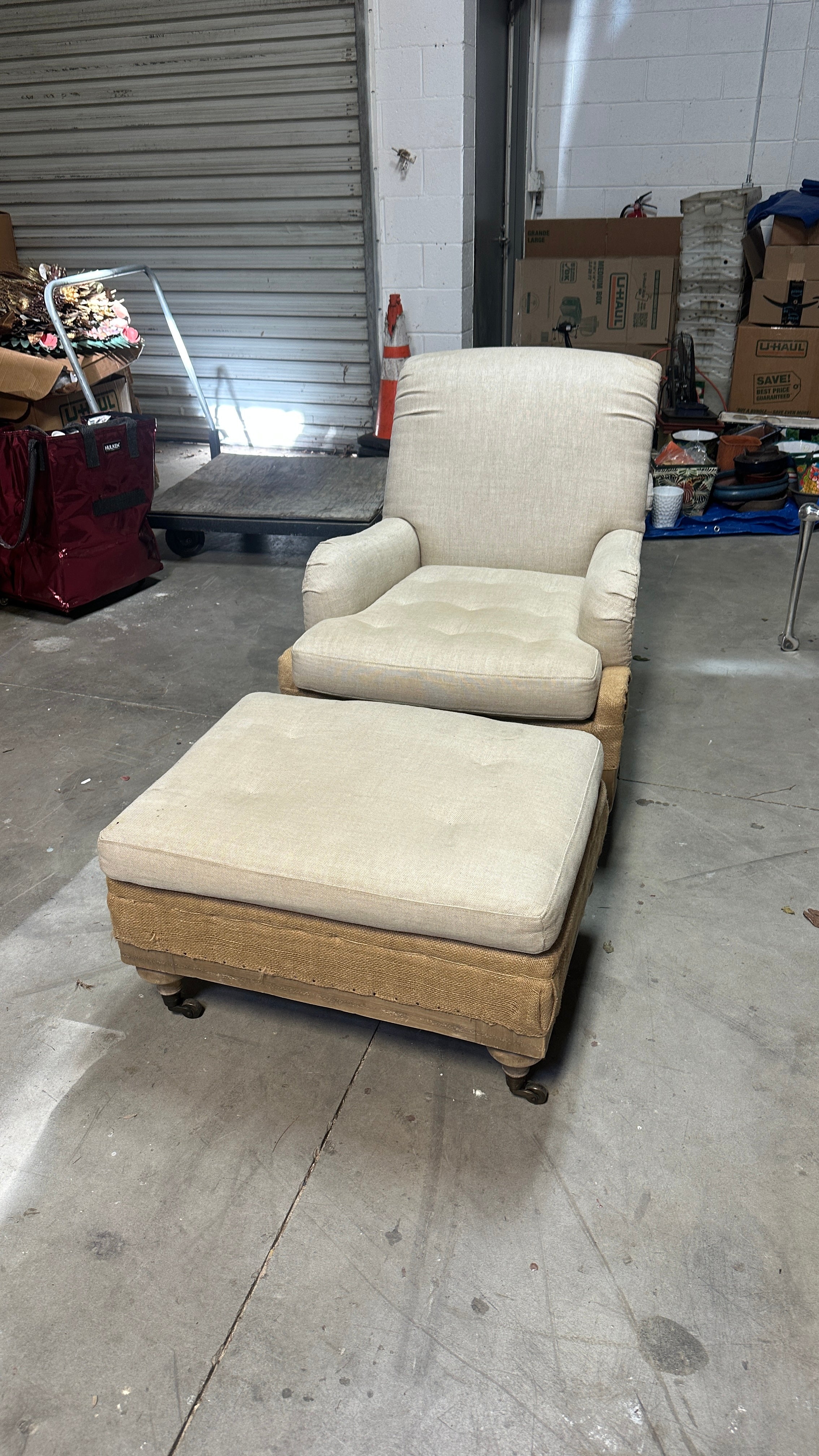 Deconstructed Chair and Automan