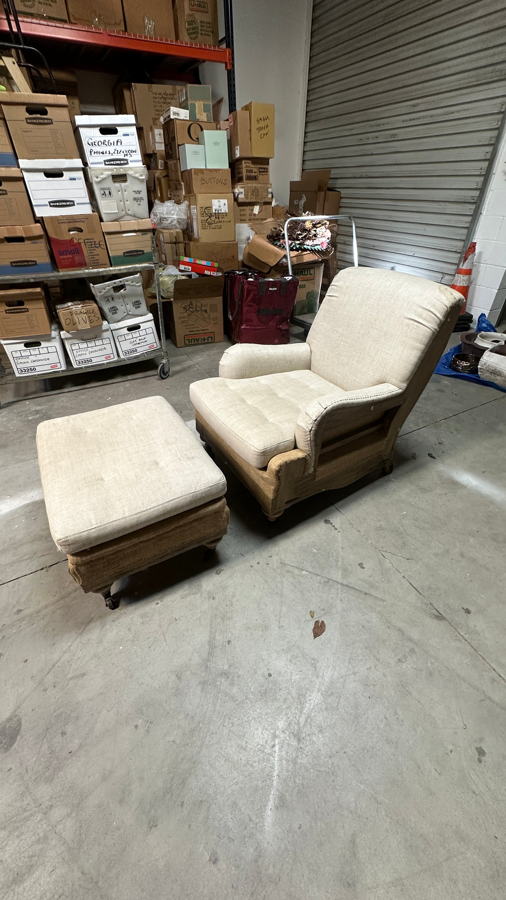 Deconstructed Chair and Automan
