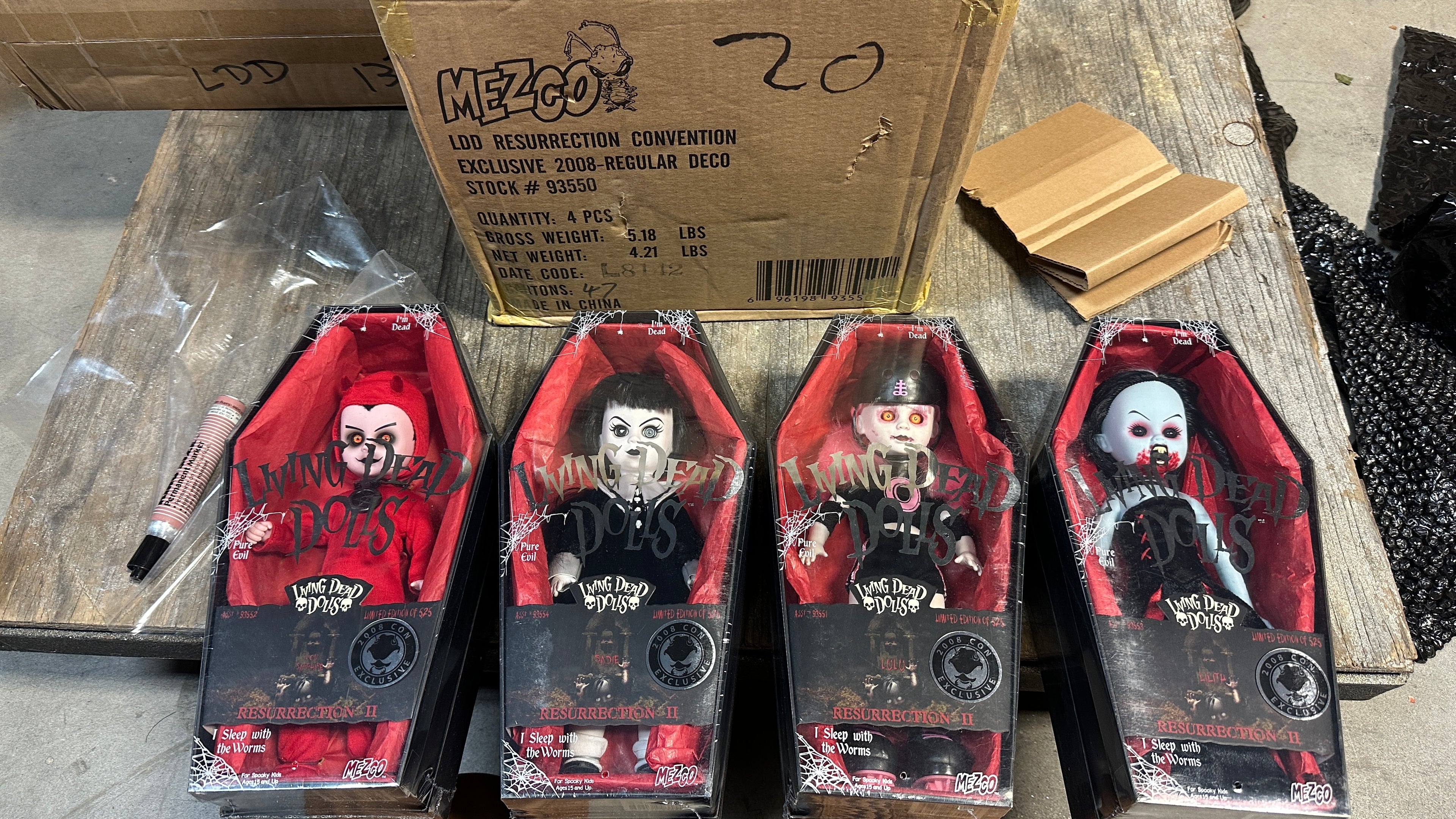 Sadie, Lulu, Lou Sapphire, Lilith